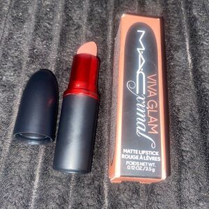 MAC Viva Glam lipstick in Viva Planet.